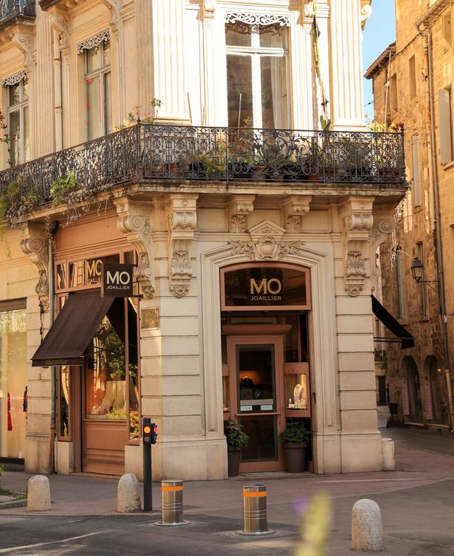 Façade la bijouterie MO Joaillier à Montpellier